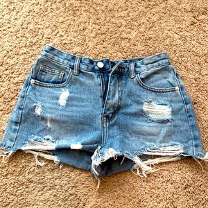 Nasty gal denim shorts